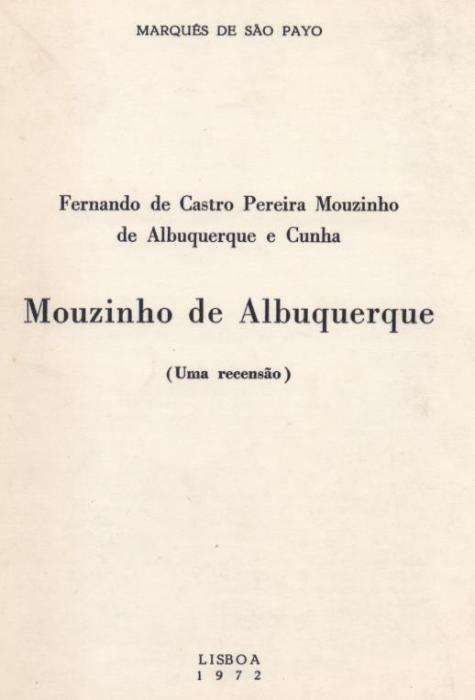 Fernando de Castro Pereira Mouzinho de Albuquerque e Cunha Mouzinho de