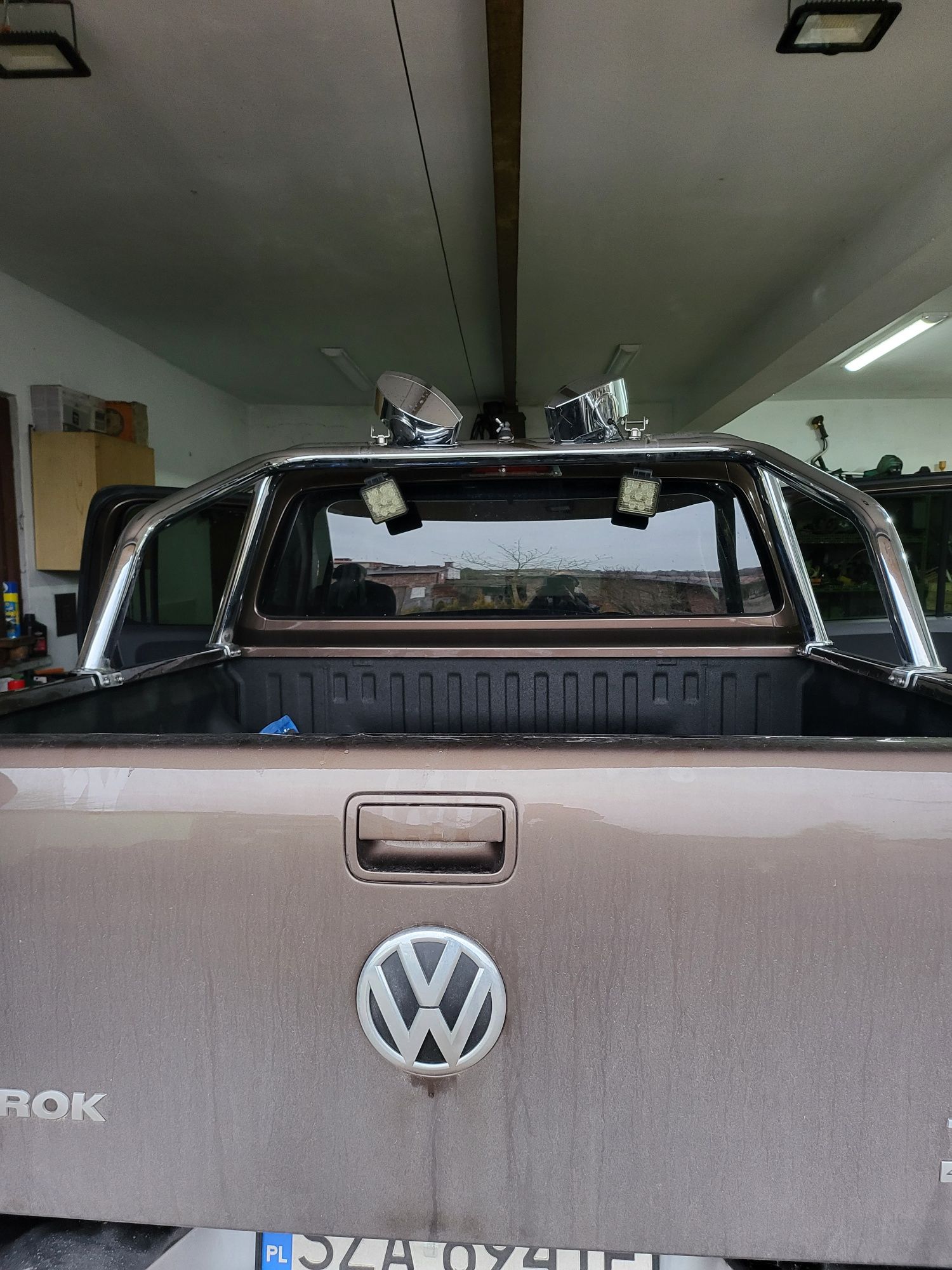 Orurowanie tylnej paki VW Amarok