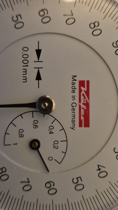 Czujnik zegarowy KAFER 0,001mm Nowy