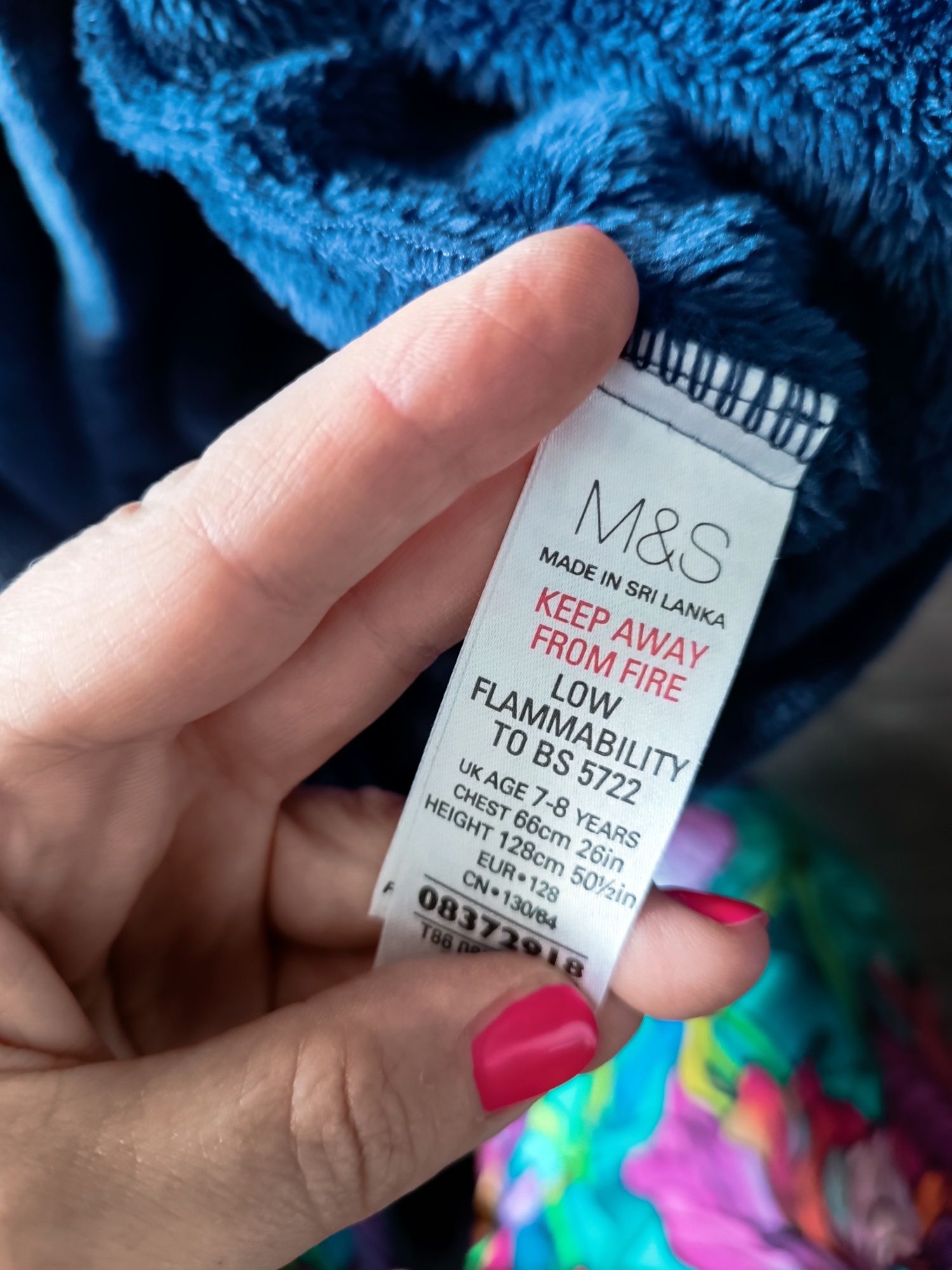 Szlafrok dziecięcy Marks&Spencer 128