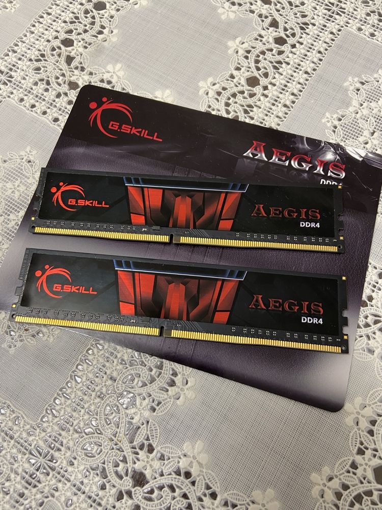 Модуль пам`ятi DDR4 2x8GB/3200 G.Skill Aegis (F4-3200C16D-16GIS)