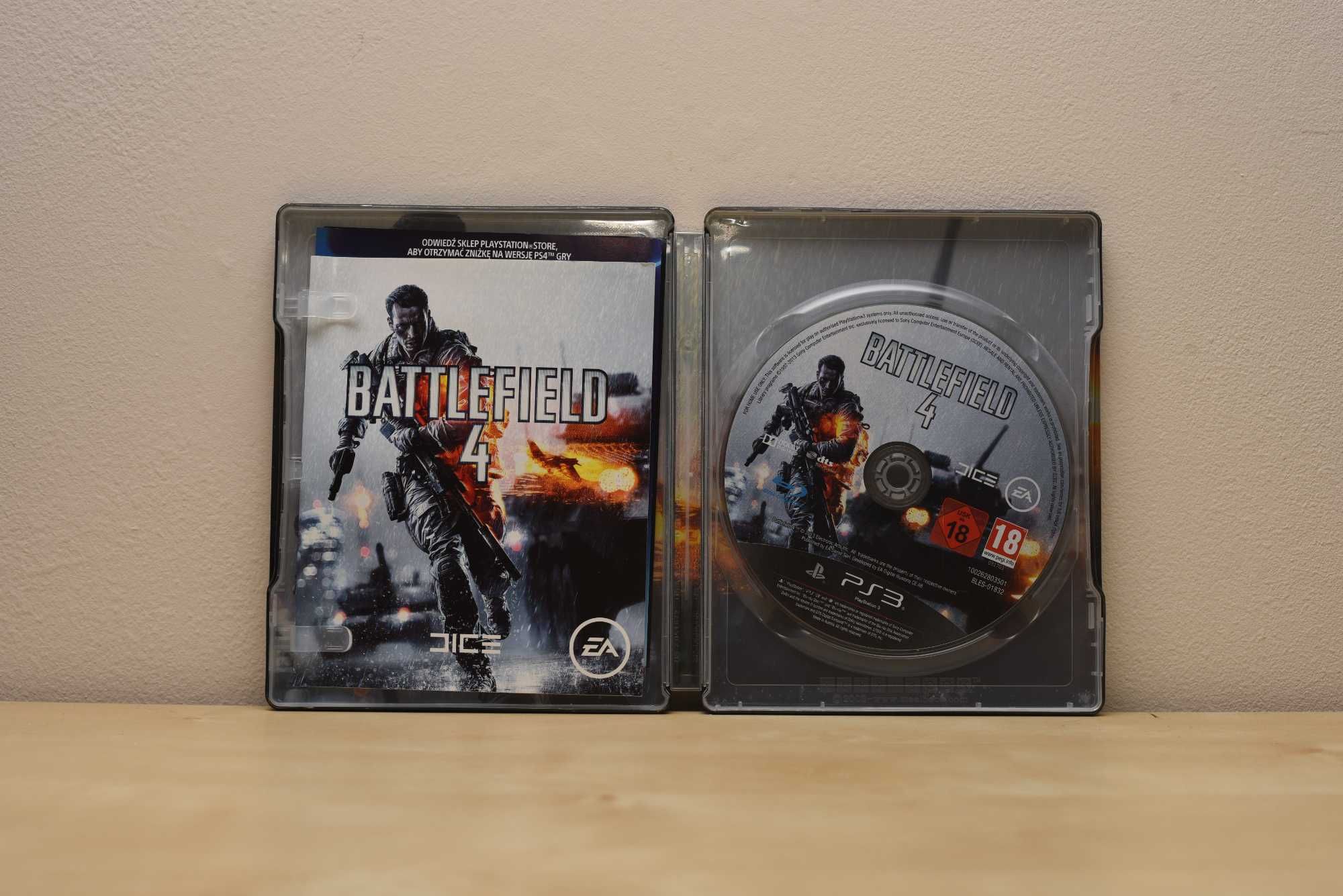 battlefield 4 ps3 steelbook