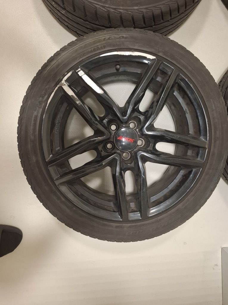 Felgi + opony zimowe 17 5x100