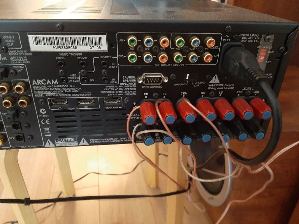 Amplituner Arcam avr350 7.1