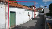 Casa e lote para construção.