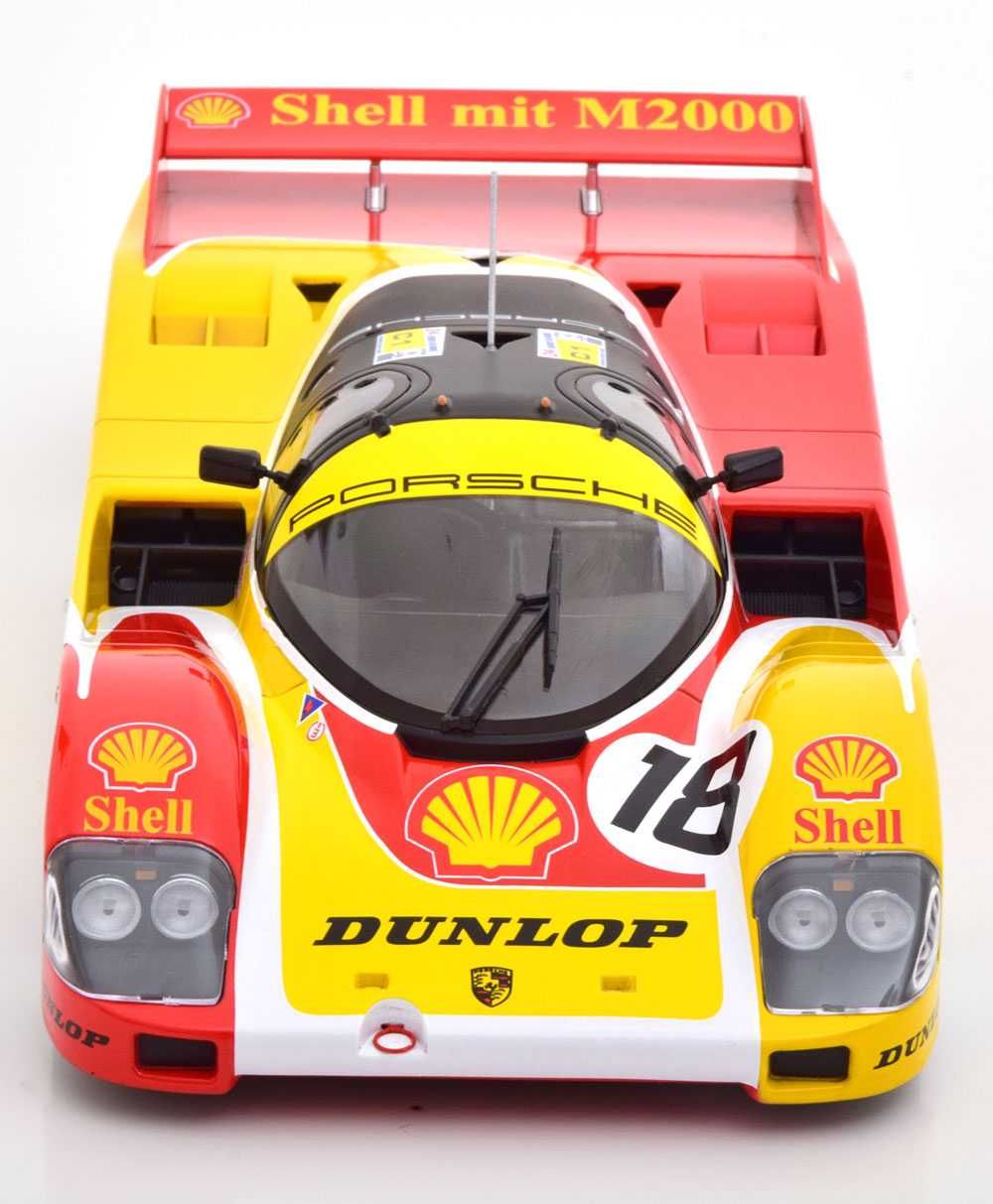 Model 1:18 Norev Porsche 962C #18 24h LeMans 1988