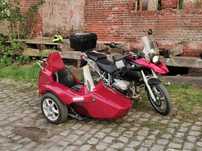 Bmw r1200gs z wozkiem bocznym-obnizona cena