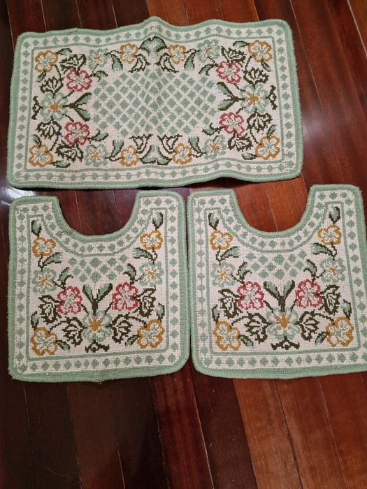 Tapetes quarto e cada de banho