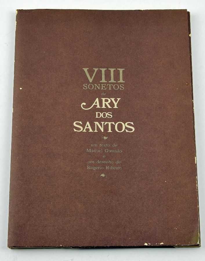 Livro VIII Sonetos Ary dos Santos Numerado