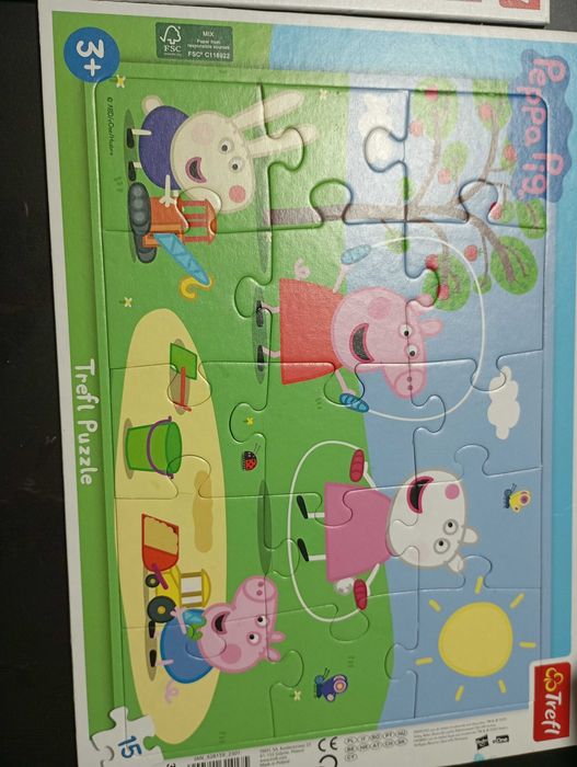 Conjunto de 6 puzzles