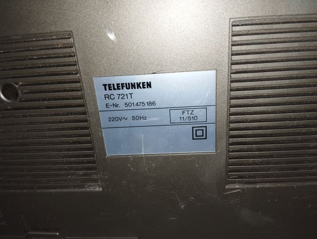 Radio magnetofon Telefunken RC 721T