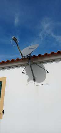 Antena parabólica para internet