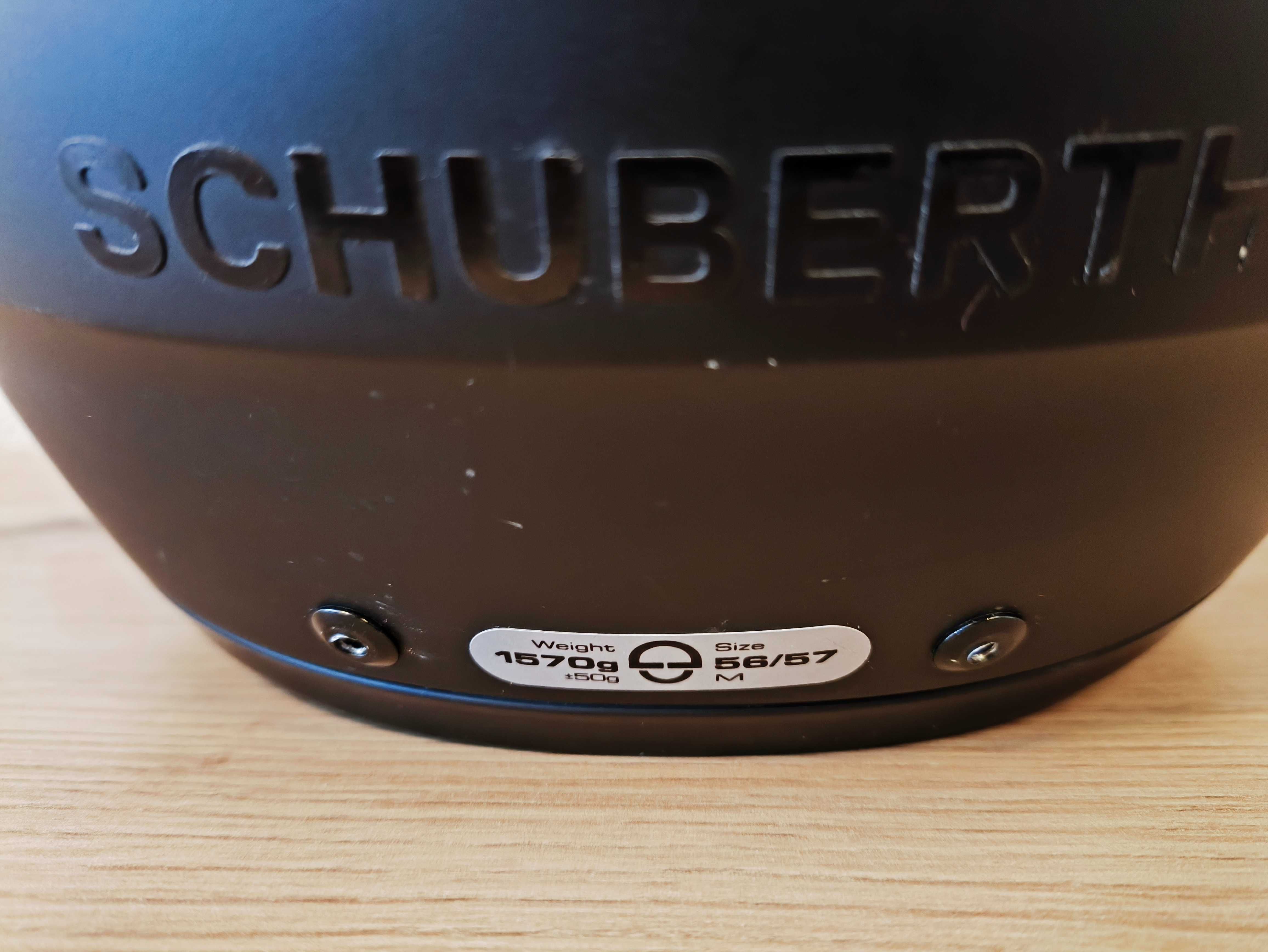 Kask motocyklowy szczękowy Schuberth C3 Pro czarny + dodatki