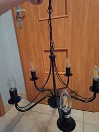 Żyrandol - lampa wisząca 5 ramienny