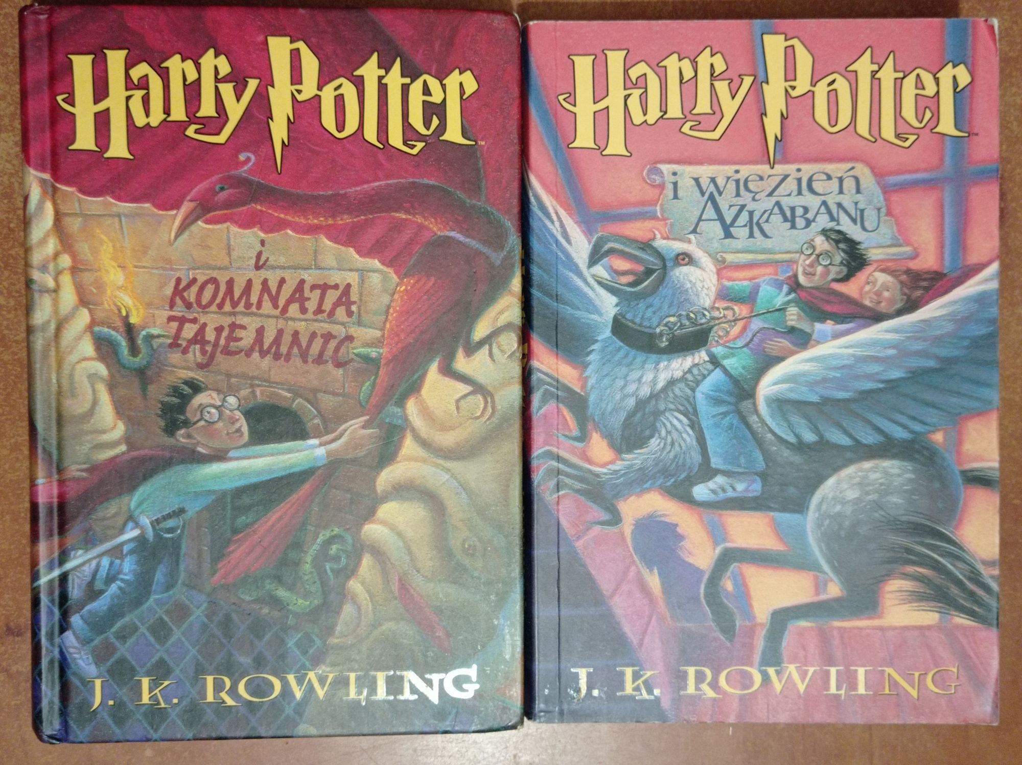 Harry Potter J. K. Rowling 2 tomy