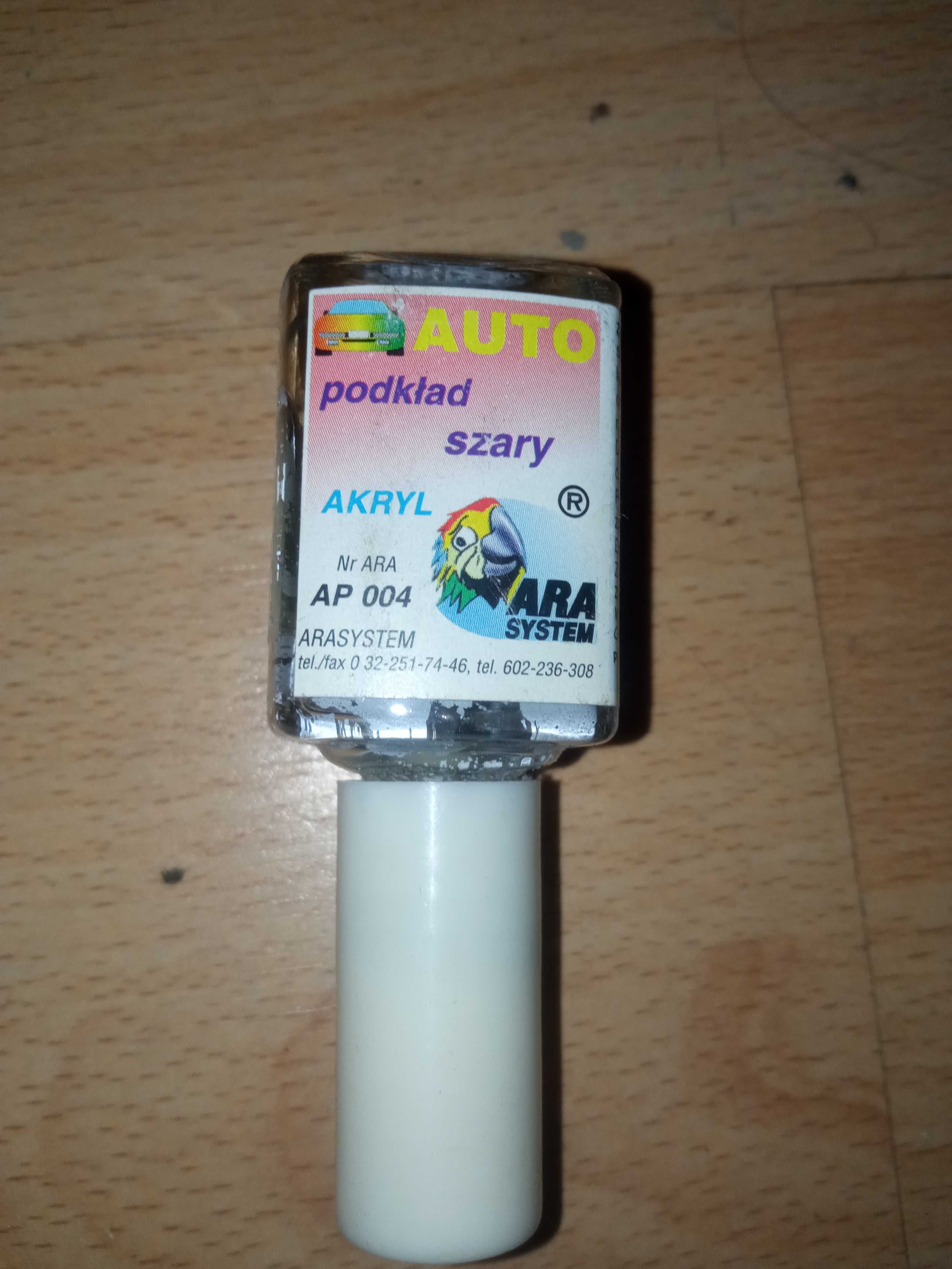 Zaprawka z pędzelkiem 10 ml Ara System Daewoo ołowiany szary czarny