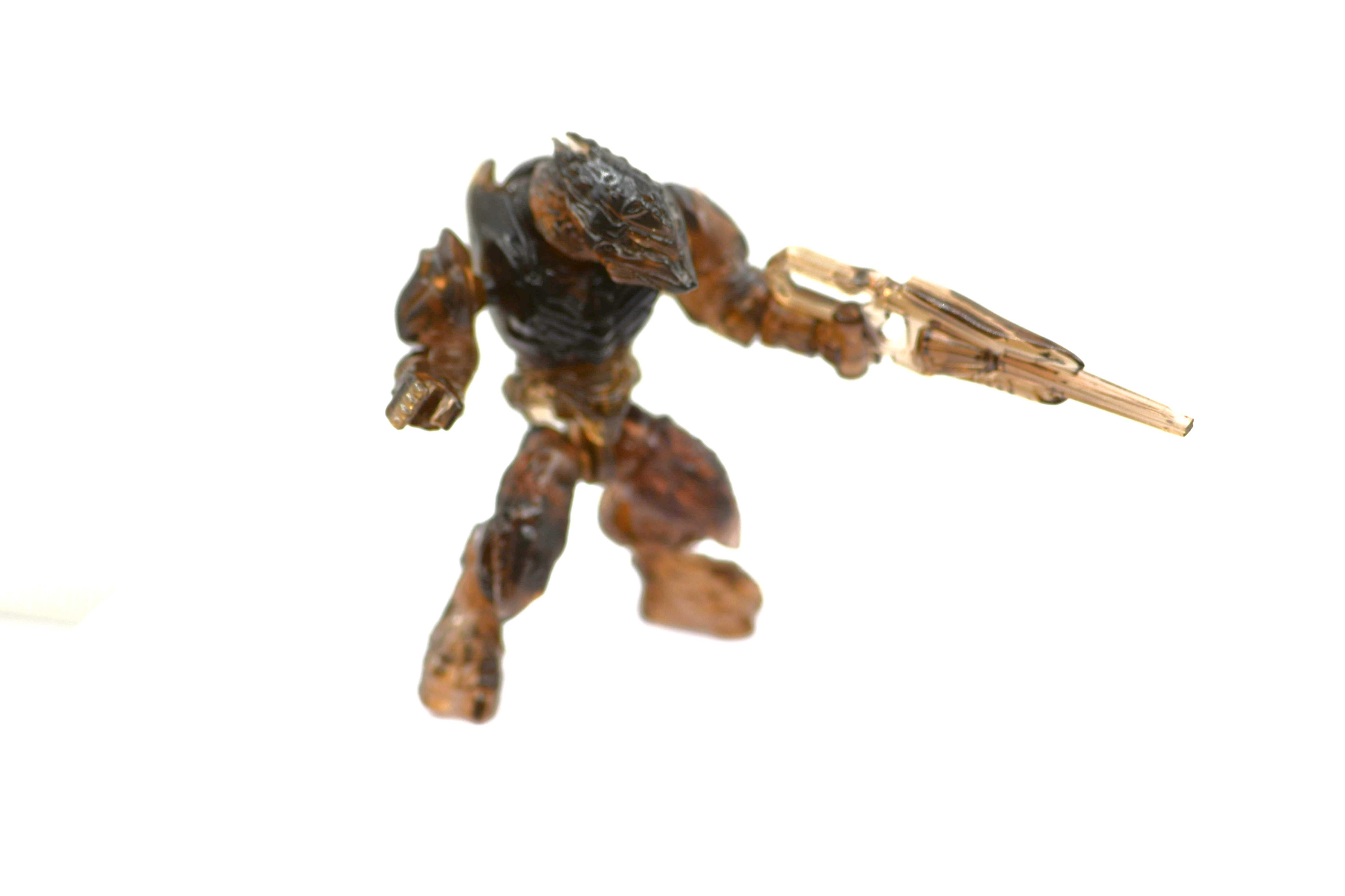 Halo Mega Bloks Active Camo Translucent Brown Elite Zealot Series 8