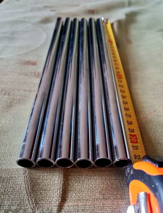 Труба нерж. поліров., діам. 16 мм, довжина 330 мм