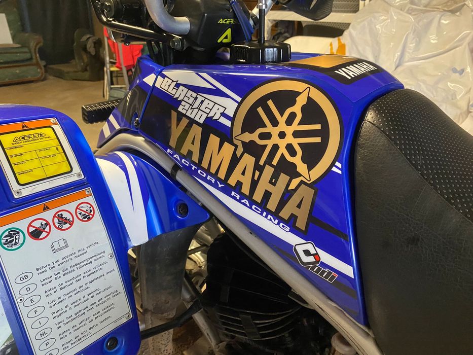 Troco yamaha blaster 200