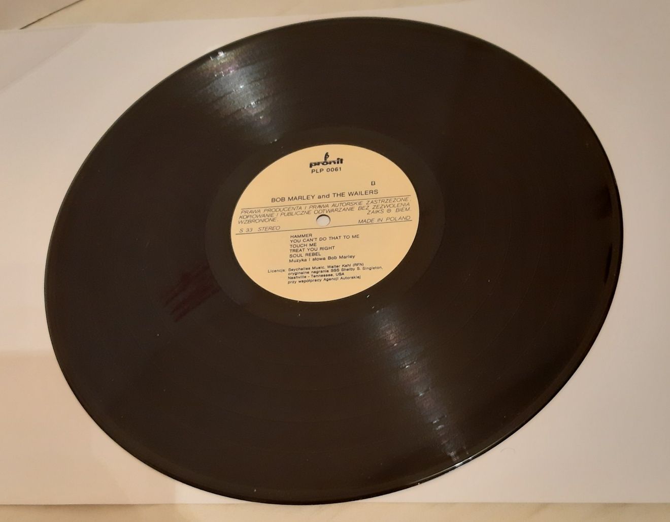 " Bob Marley and the Wailers "  plyta winylowa LP  n. MINT