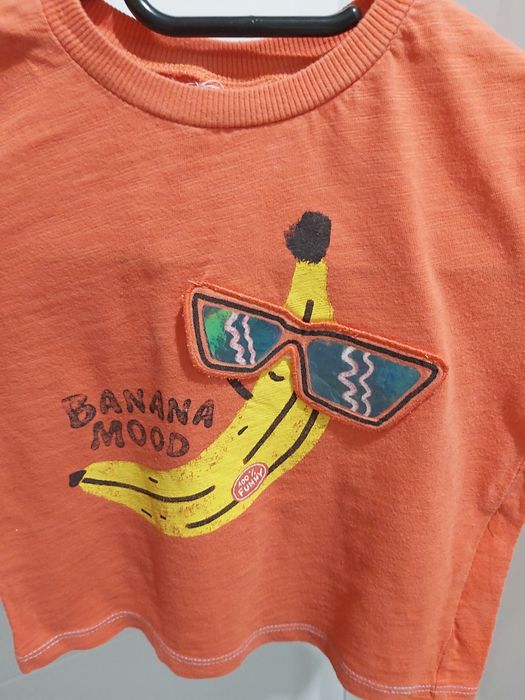 Bluzka T-shirt ze sklepu ZARA 80 cm.