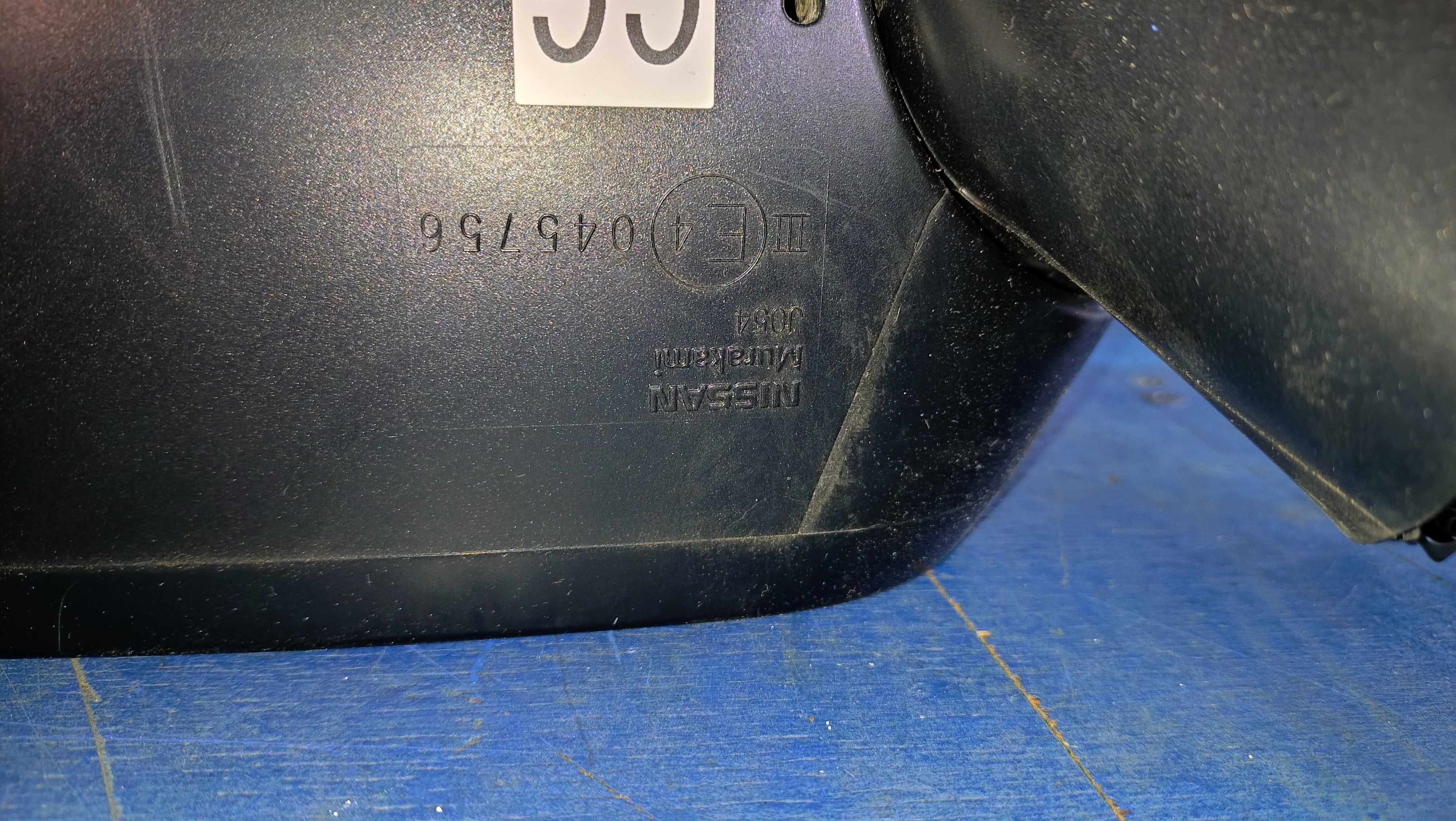 Nissan Qashqai J12 III prawe lusterko zewnętrzne oryginał kamera 15pin