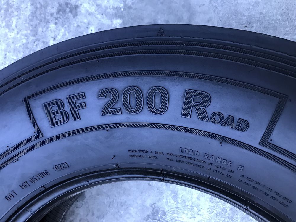 Вантажна шина(рульова) 285/70 R19.5 “BARUM” BF 200 Road - 1шт.