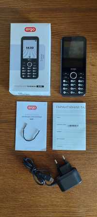 Мобільний телефон ERGO B281 Dual Sim (чорний),2G,батарея1200,16гб