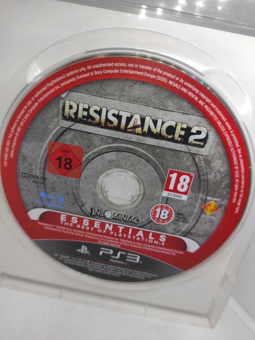 PS3 * Resistance 2 ps3 * walka z obcymi * tanie gry ps3 wysyłka olx