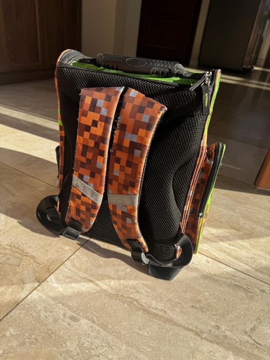 Plecak szkolny Minecraft usztywniany
