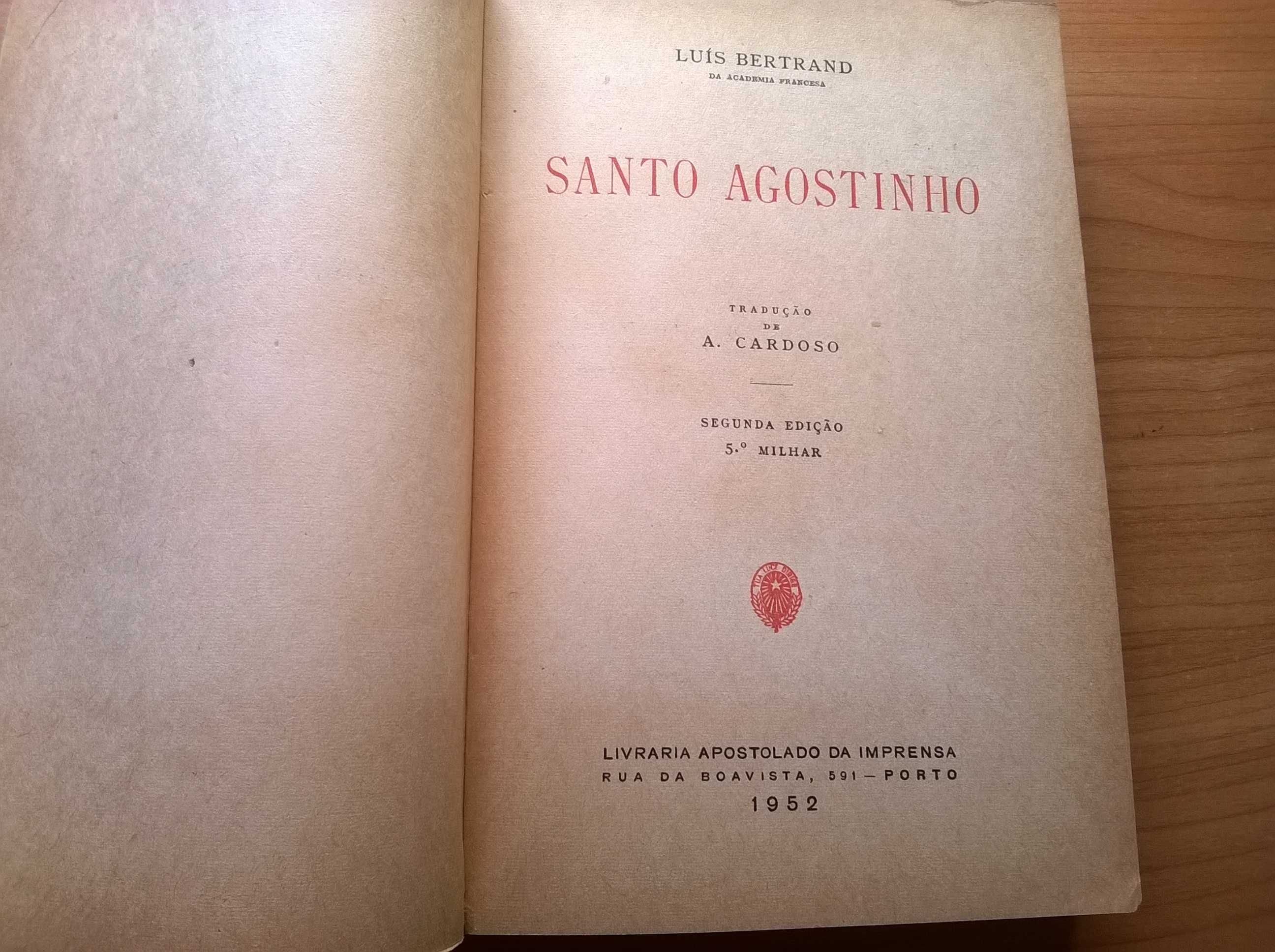 Santo Agostinho - (Livraria Apostolado da Imprensa)