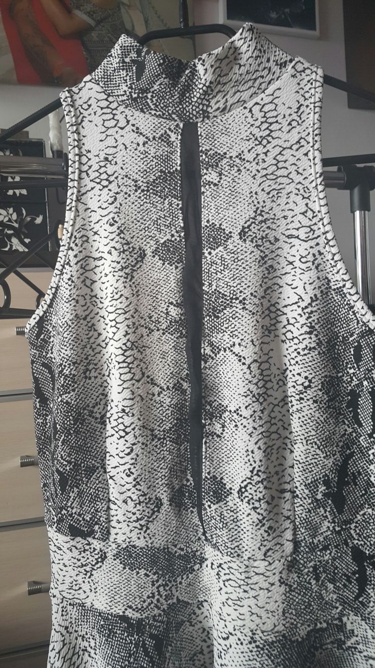 Sukienka suknia tunika print S/ M