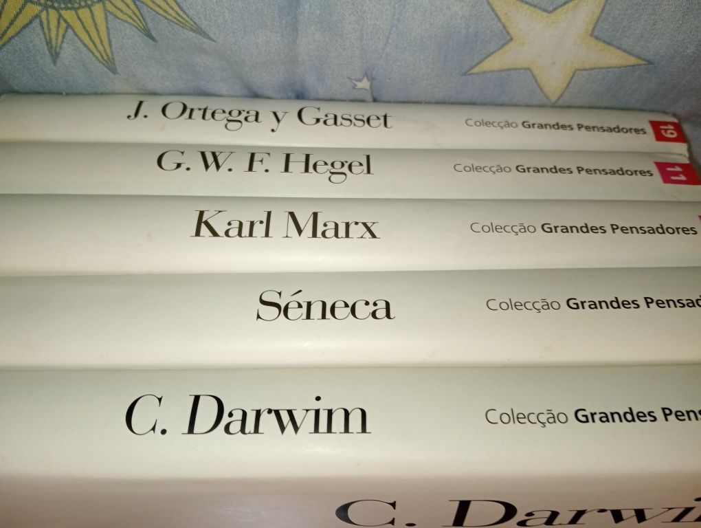 Hegel Séneca Marx Darwin Ortega y Gasset Pack 5 livros