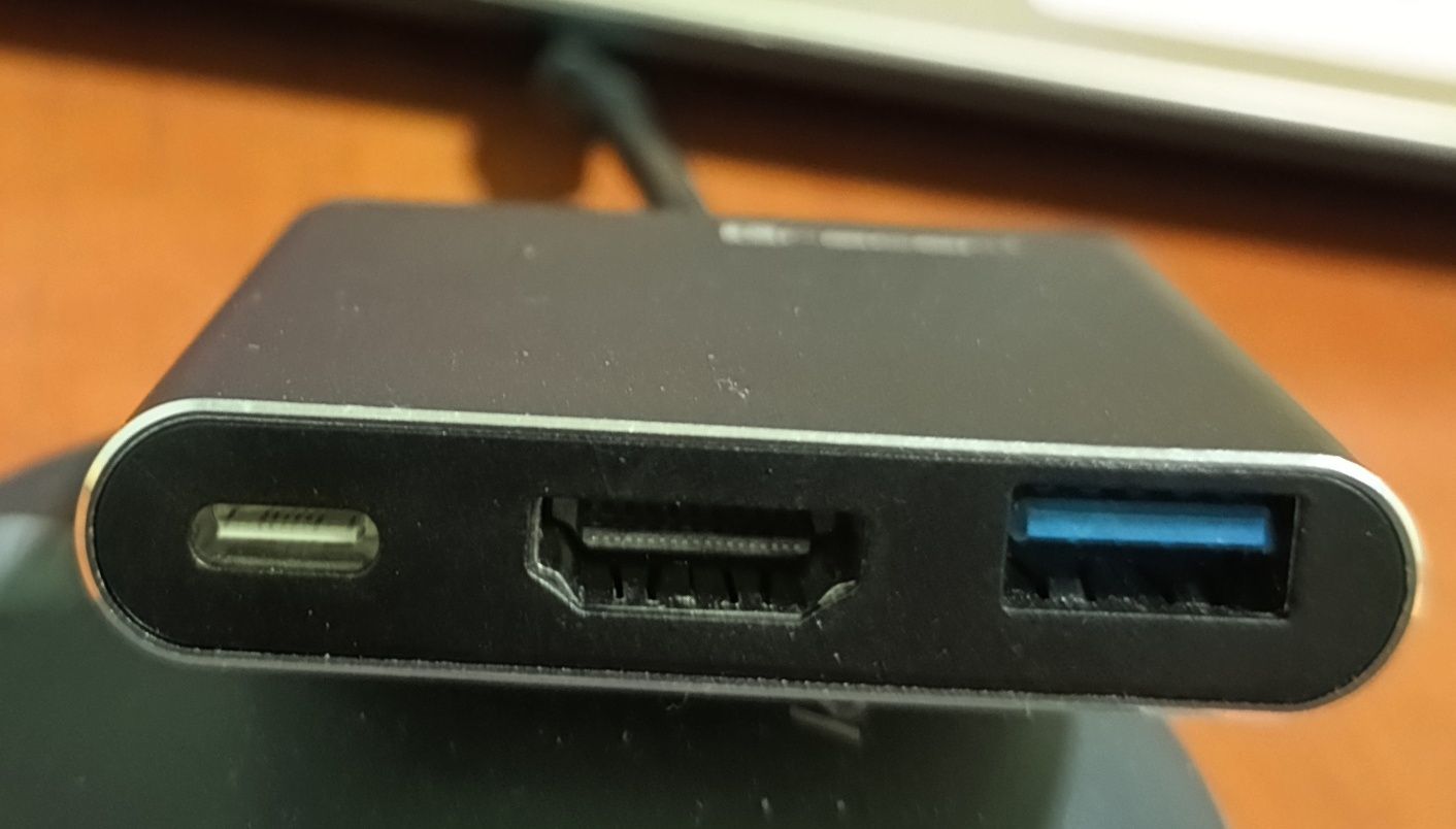 Adapter przejściówka USB-C HDMI do telefonu tableta TV