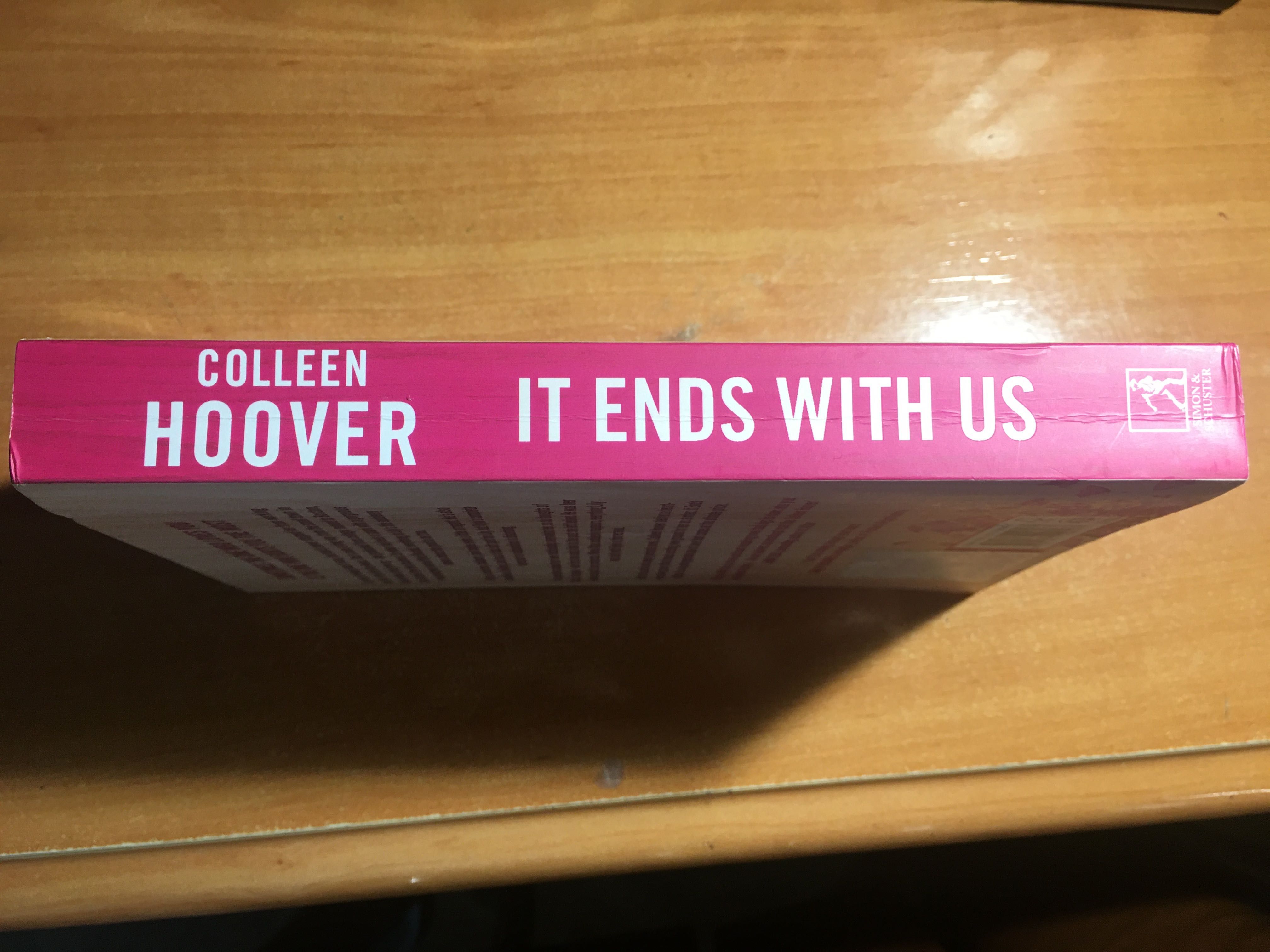 IT ENDS WITH US Colleen Hoover versão inglês