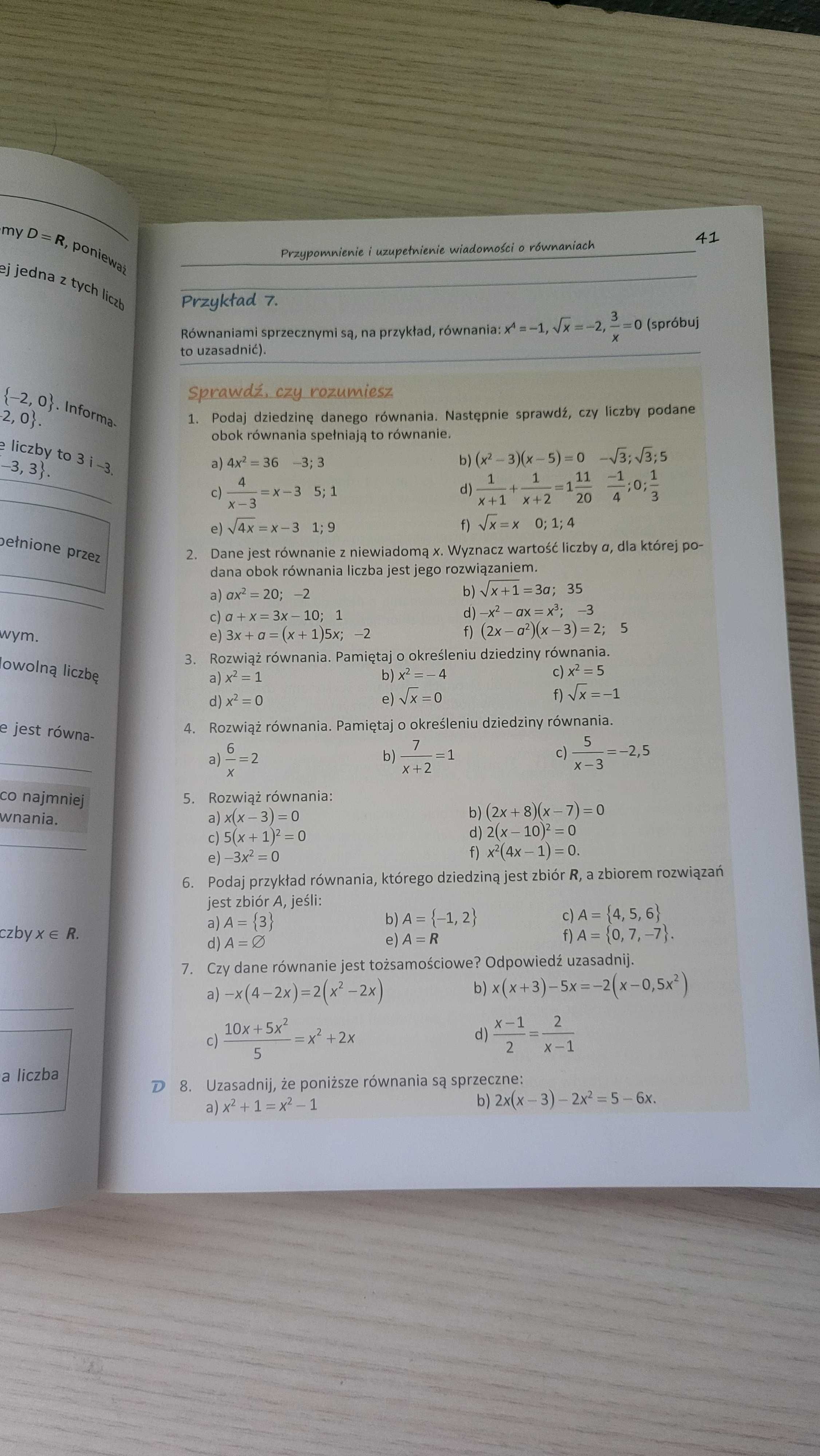 Matematyka 1 - zbiór zadań do liceów i techników/podręcznik PAZDRO