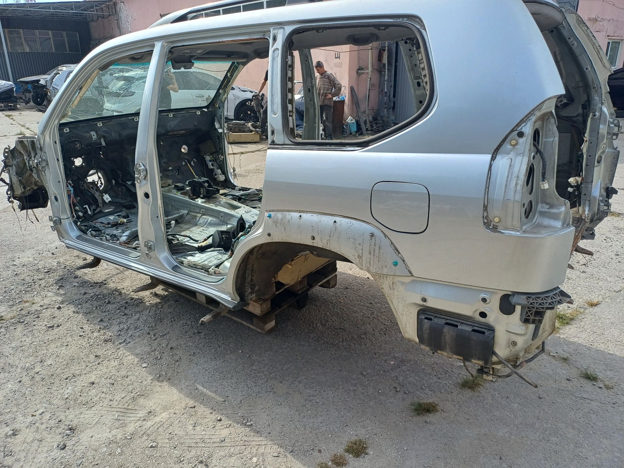 Toyota Prado 120 кузов кабина будка