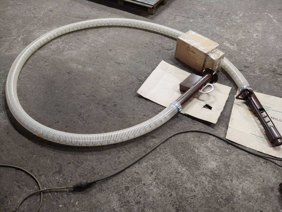 Гнучкий шнек, конвеєр, шнек, спіраль, гибкий шнек, зернопогрузчик,гофр