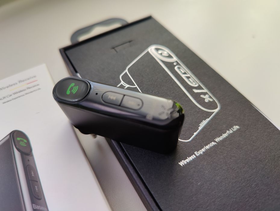 Аудіоадаптер Baseus BSBA-02 Bluetooth/AUX