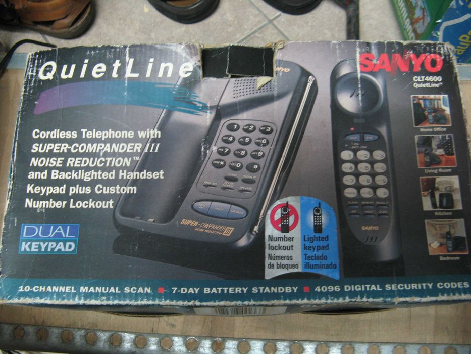 telefon z tarczą lub klawiszami