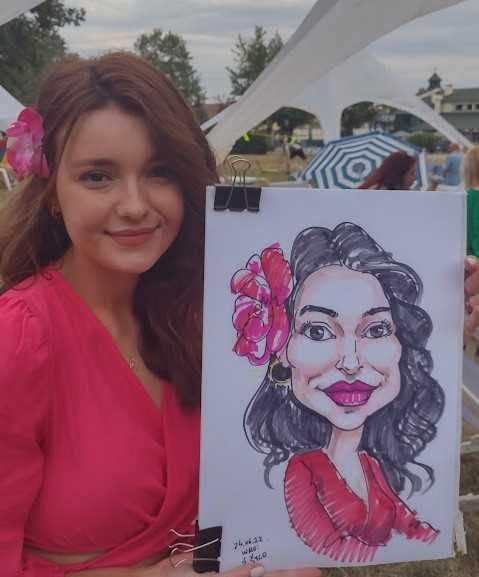 Karykatury na imprezie (wesele, studniówka, wieczór kawalerski etc.)