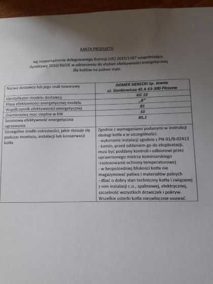 Kocioł piec z podajnikiem 5 klasa na ekogroszek 15 kw 10,12,19,24