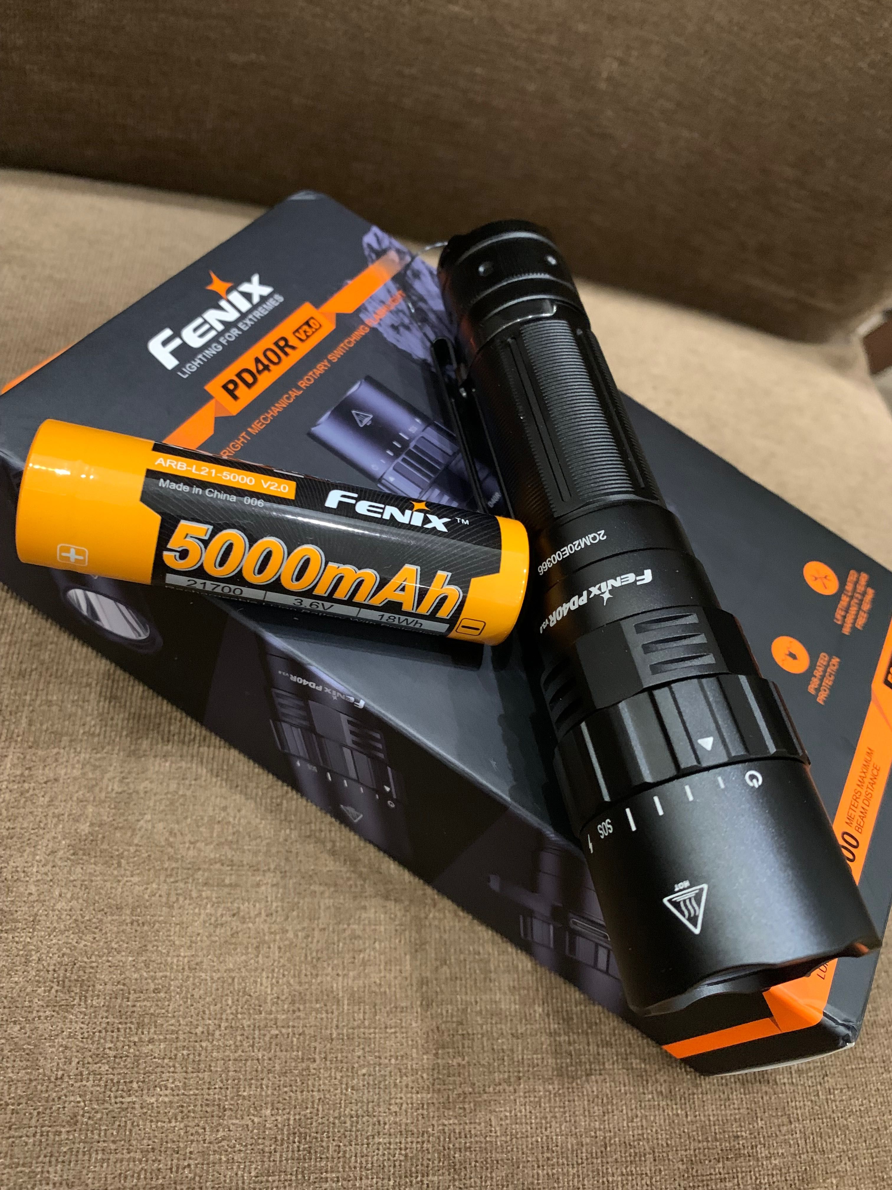 Ліхтар Fenix PD40R V3.0 / PD35R  3000 люмен 500 метрів