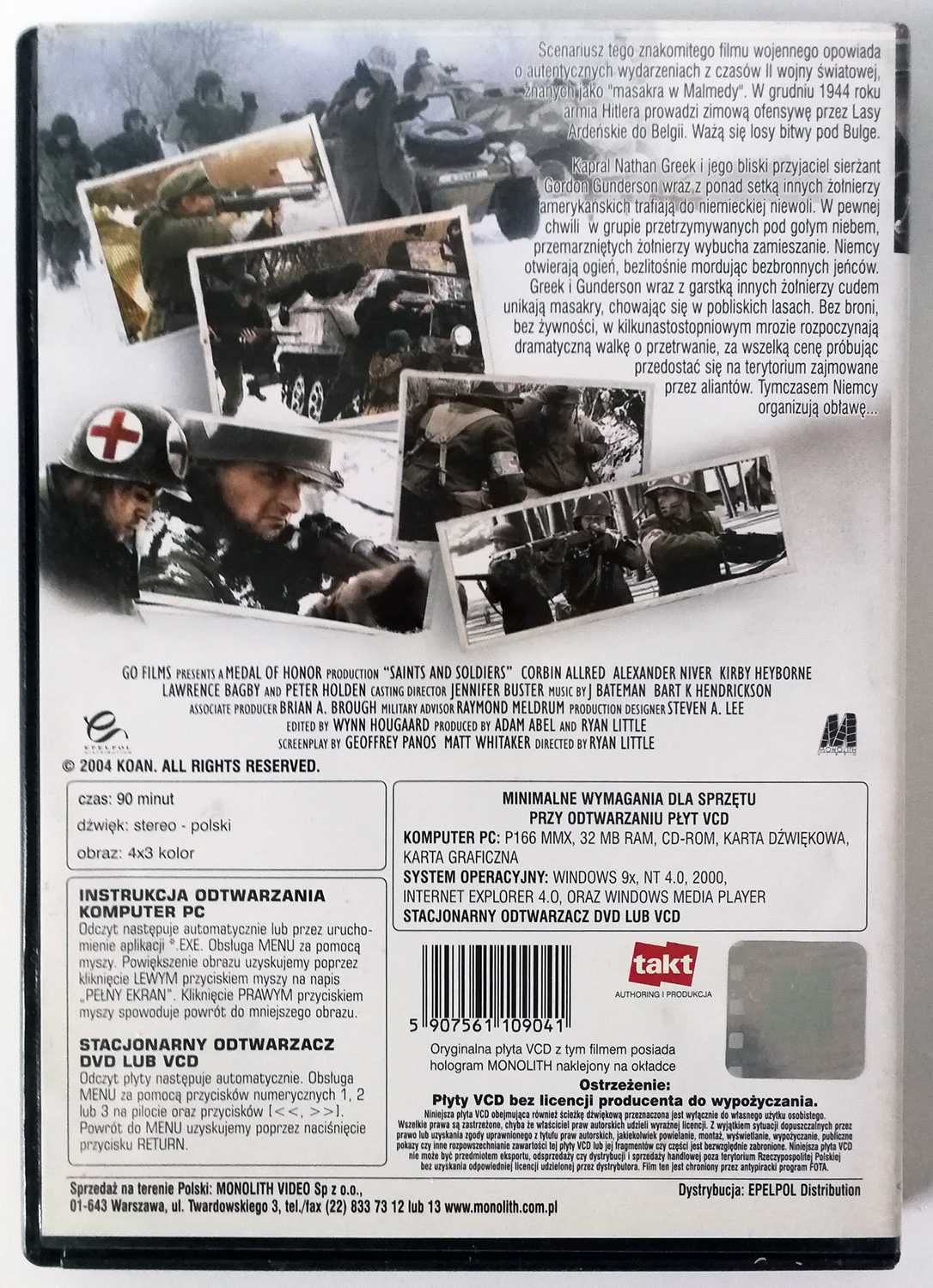 ### Na tyłach wroga  - film, VCD ###