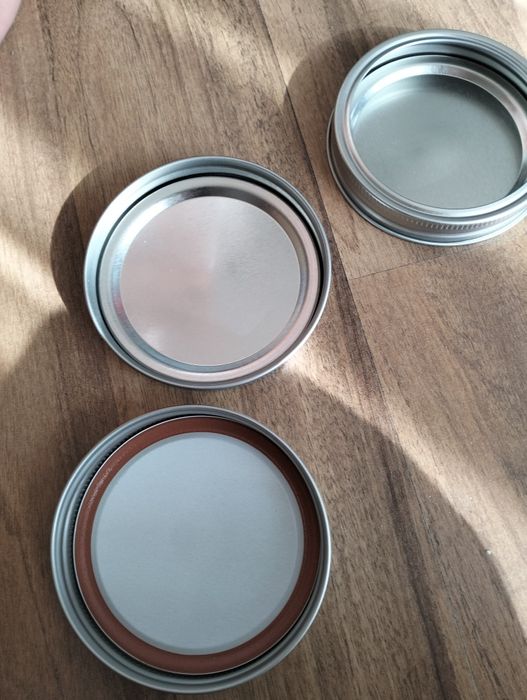 Cabilock Nakrętki do wekowania słoików 48 szt