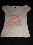 tshirt hm tamanho 12 salmao