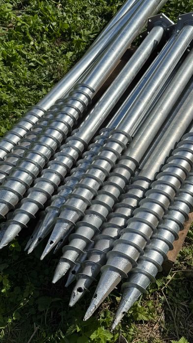 Геошуруп геопалі свайно винтовой фундамент + винт сваи • геошурупи