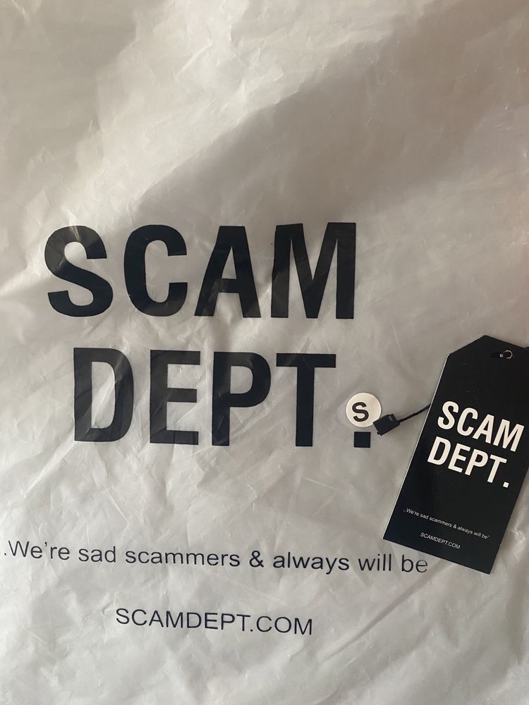 Spodnie flared scam dept
