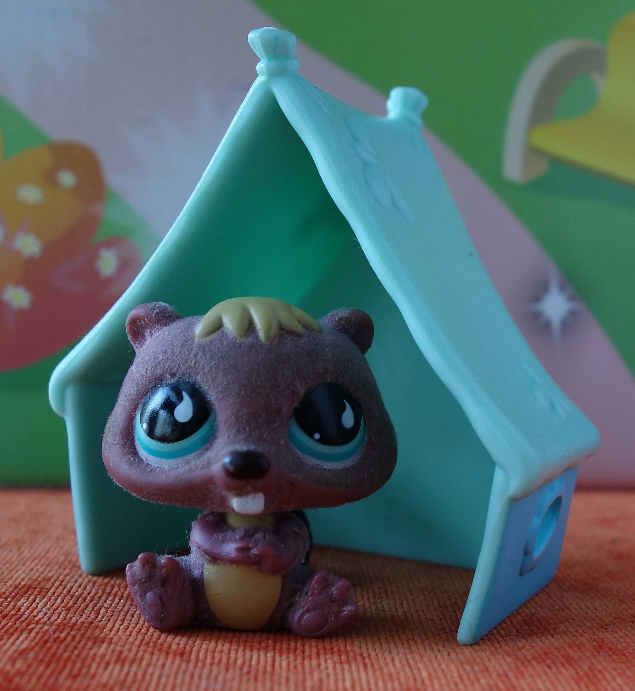 Littlest Pet Shop, LPS - figurka Bóbr #810 HASBRO