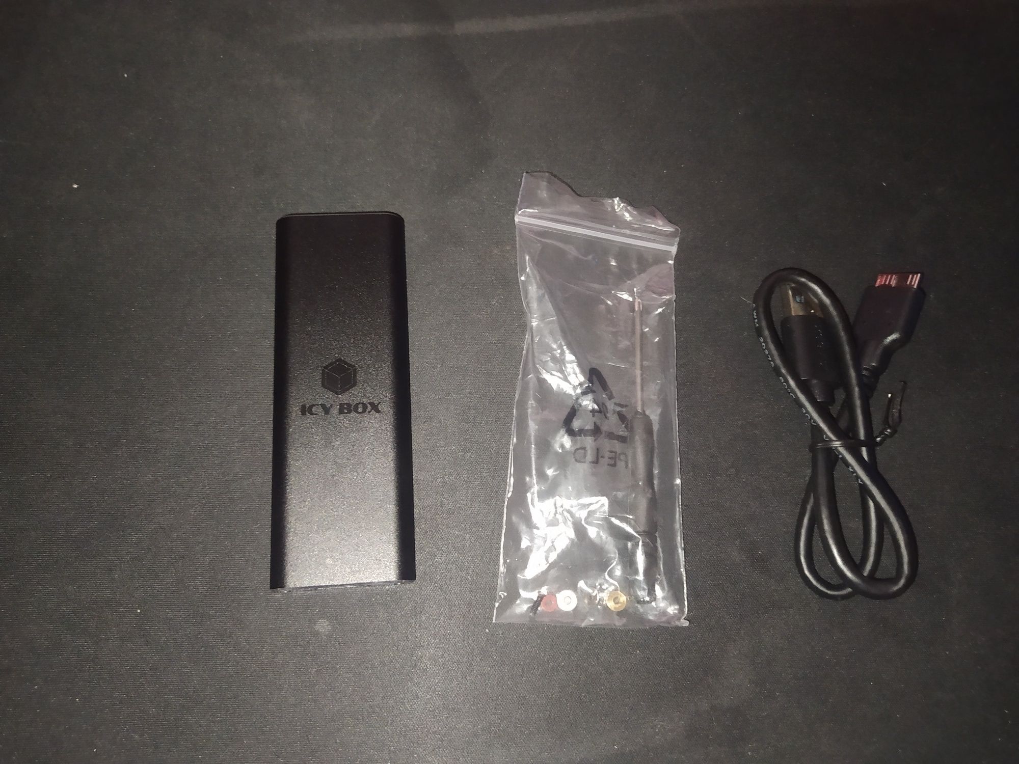 Obudowa na dysk zewnętrzny m. 2 sata ssd ICY BOX USB 3.0 case